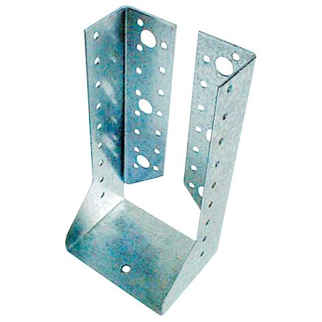 Sabot de solive à ailes extérieures et intérieures - WAELBERS - A ailes intérieures - 76 - 152 - 380 (1/2)