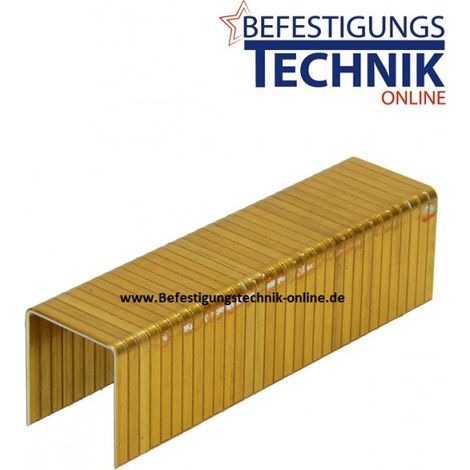 Heftklammern Klammern F 41mm verzinkt für KMR Klammergerät 3430 2,2M KL-73"-"EN14492