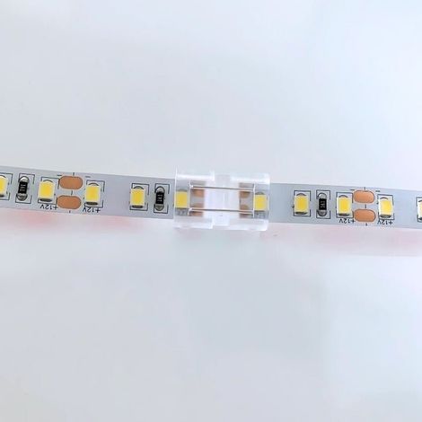 Connecteur Droit pour Ruban LED SMD 10mm IP44 - SILAMP (1/2)