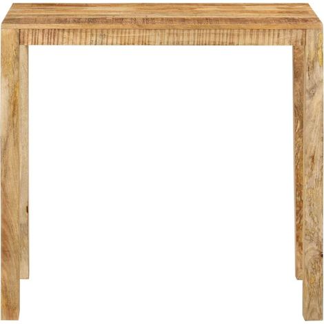vidaXL Mesa alta de bar madera maciza de mango 112x55x108 cm (1/2)