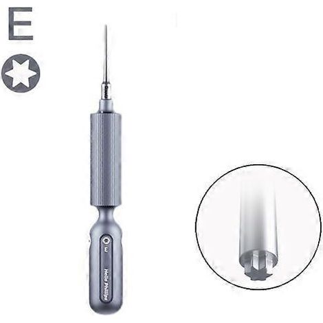 Tournevis de précision silencieux à double roulement Qianli Super Tactile Grip-Type E T2 Torx (1/5)