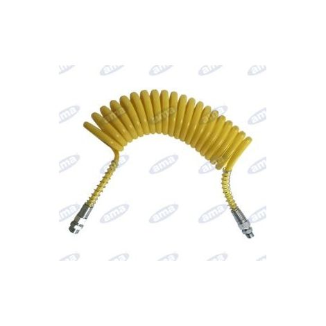 Tubo spiralato giallo per rimorchio AMA
