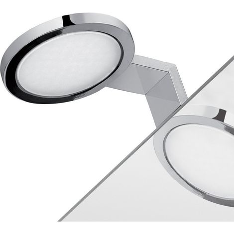 Lampada applique led con telaio di fissaggio in Cromall e resine termoplastice DO41-01 serie Gedy MAIORCA Cromato (1/2)