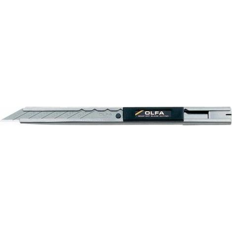 Cutter Olfa SAC-1 argento lunghezza 135 mm lama 9 mm (1/2)