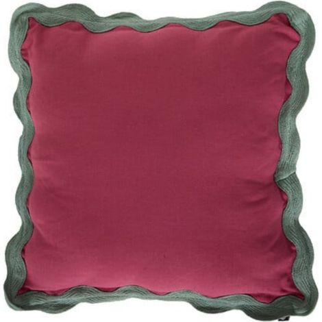 Cuscino cotone rosa 10x38x38cm