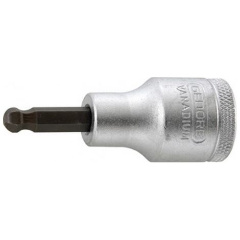 Embout de vissage 1/2" six pans femelle avec tête sphérique 8x60mm GEDORE 1 PCS (1/5)