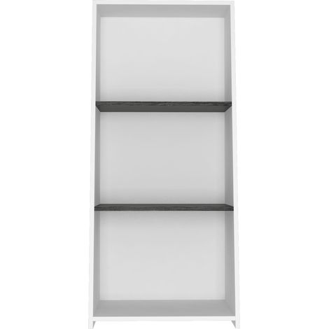 low bookcase with 3 shelves (1/4)