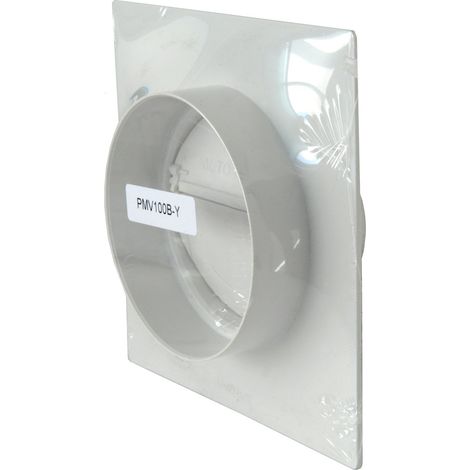 La ventilation pmv100b Plaque pour passages à mur, diamètre 100 mm (1/3)