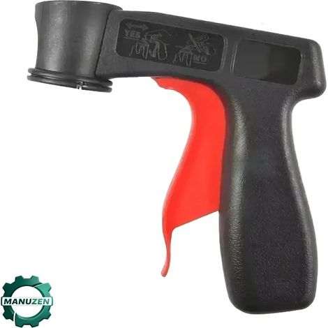 Manuzen - Poignée pistolet pour bombe aérosol – gâchette réutilisable – 2 pièces (1/5)