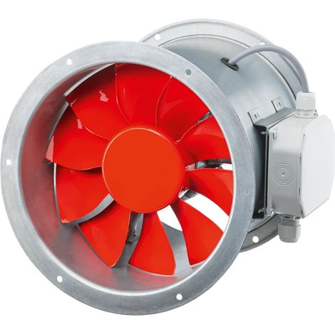 Helios HRFD 400/4 Ventilador axial de alto rendimiento 3-PH 400 V 50Hz TK velocidad regulable, 00229