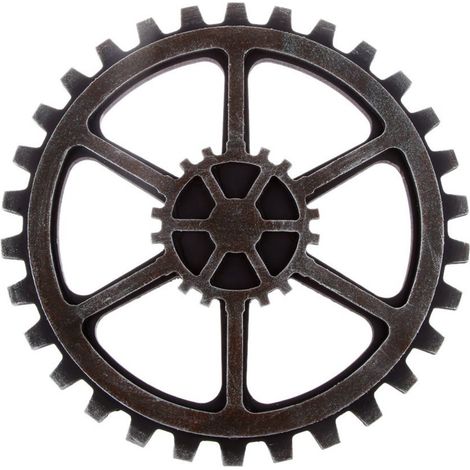 Décoration Murale Vintage Steampunk Roue dentée d'art fertigkeit cm (1/5)
