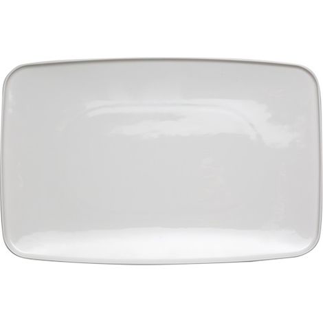 Vassoio rettangolare in Porcellana Bianco Touch me 31.5 x 20.5 cm (1/2)