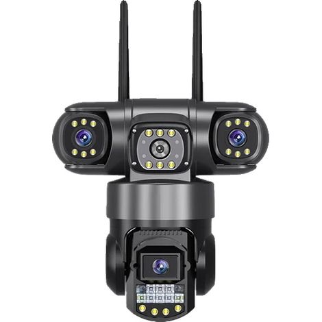 Caméra PTZ, Résolution 12MP, Détection Intelligente des Humains, WIFI CCTV uniquement, Prise EU (1/2)