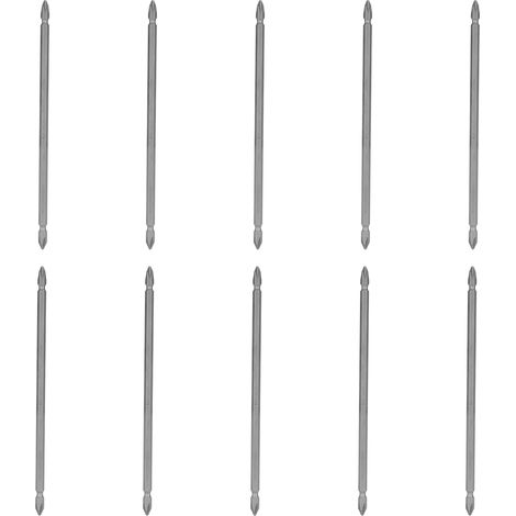 de 10 embouts de tournevis cruciformes doubles S1 4 de 200