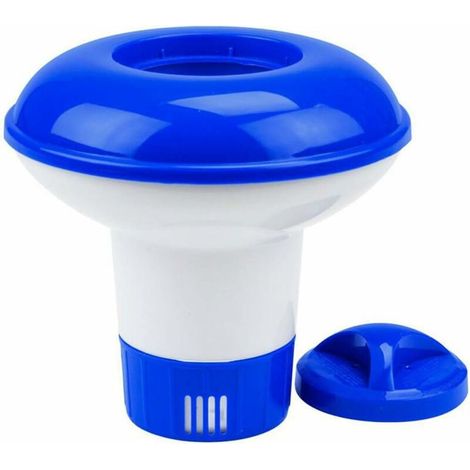 MINKUROW Pool-Chlorschwimmer für Chlortabletten, langlebiger Pool-Chlortabletten-Schwimmer, Chlorspender, Chlorspender für Schwimmbecken