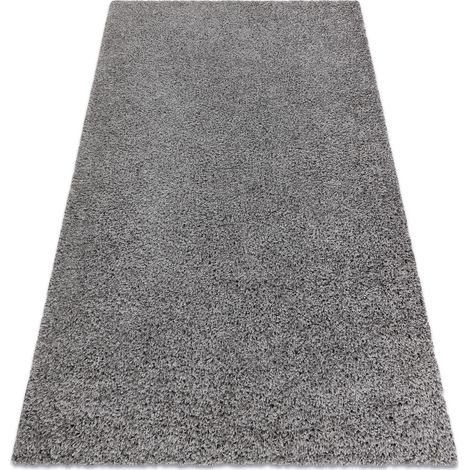 Teppich SOFFI shaggy 5cm grau grey 120x170 cm