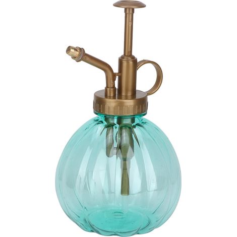Pulvérisateur à main rétro 350ml Buse réglable Brumisateur fin Plastique PP durable Vert Idéal plantes et nettoyage (1/5)