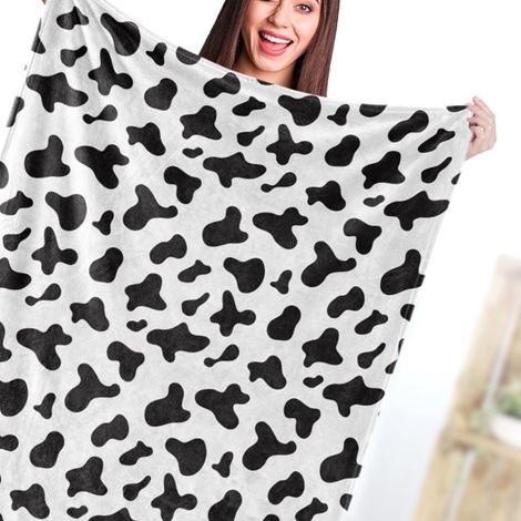 BL815 Couverture personnalisée standard à motif vache 150200cm (1/5)