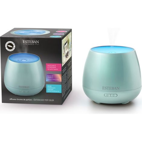 Diffusore di Fragranze Spray Easy Pop 10,5cm H x 12cm L x 12cm P Verde Acqua Esteban-Paris