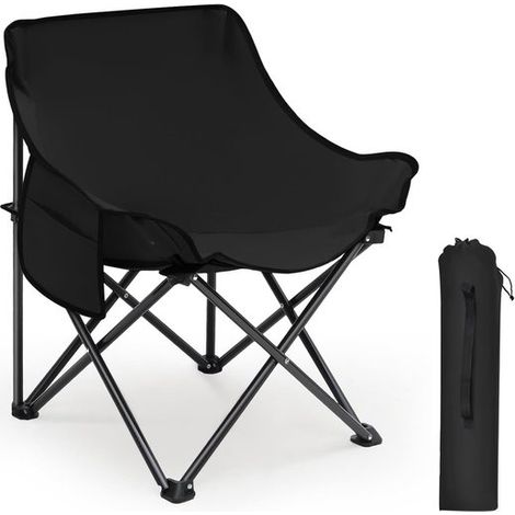 Sedia da campeggio, sedia pieghevole da esterno, sedia da pesca, sedia da picnic, sedia in tessuto Oxford per campeggio, vacanze al mare, escursionismo, ciclismo, barbecue, bambini (1/5)