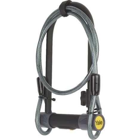 Candado De Bicicleta En U Con Cable Máxima Seguridad