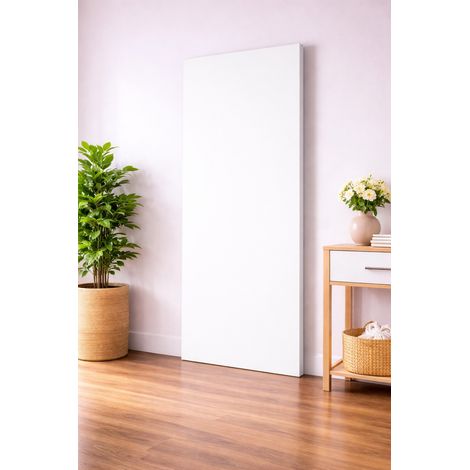 Porte Coulissante Blanc Pur Lacdor  H204 X L73 Cm Gd Menuiseries