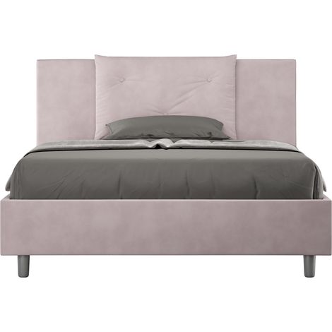 Letto Matrimoniale Francese 140x190 cm Senza Rete Appia Glicine (1/5)