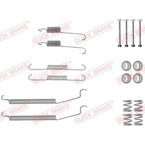 Kit d'accessoires, mâchoire de frein Quick Brake 105-0039 RENAULT