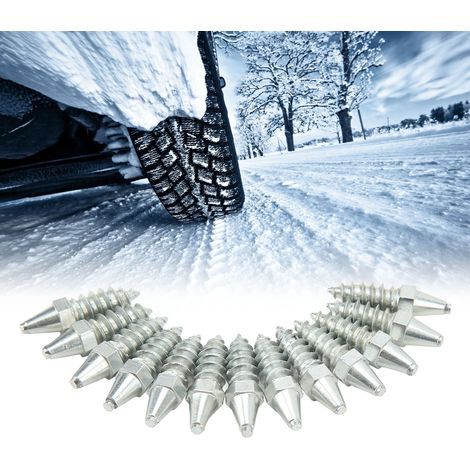 Fünfzig universelle Antirutsch-Reifenspikes, geeignet für Rennwagen, Be- und Entladefahrzeuge, Traktoren, Gabelstapler usw. (50 Spikes pro Packung) (LWJX88-H30-T8) (1/5)