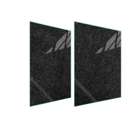 PLACA PROTECTORA DE VIDRIO PARA ESTUFA 70x52 PIZARRA (1/5)