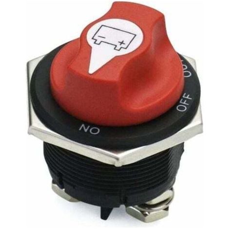 BUNTHAUS PA Interrupteur Batterie 200A DC 12V-32V Coupe Circuit Isolateur Amovible Moto Marine Bateau Caravane Voiture (1/4)