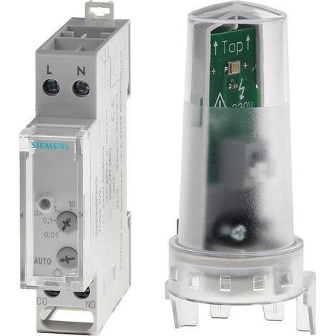 Interruttore crepuscolare con sensore 1 modulo 230V Siemens 7LQ2300