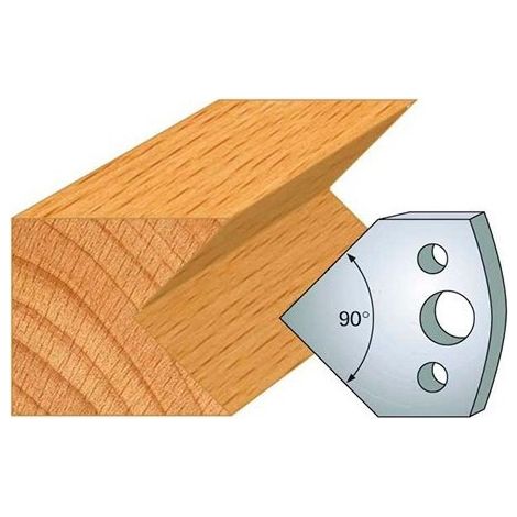 Gioco di 2 ferri altezza 40mm Classic PROFILO N°127 Altezza 40 Spessore 4mm