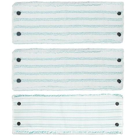 Ersatz-Mopp-Pads, Mikrofaser-Mopp-Pads für Leifheit Clean Twist M Micro Duo Mopp-Ersatzköpfe, Tuch, 3 Stück FLITI (1/4)