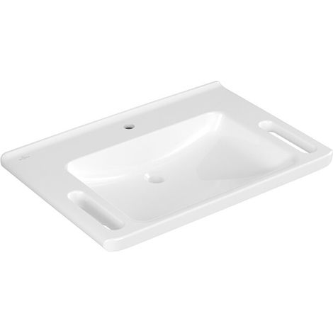 Villeroy & Boch 4A6881R1 lavabo ViCare 800x550 mm rectangulaire (1/2)
