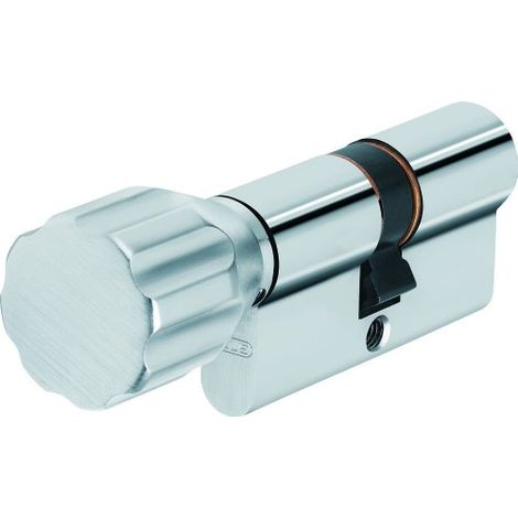 Abus 507168 - Profilo cilindrico KD6XNP Z30/K30 B/SB, con pomello, carta codice e 5 chiavi (1/4)