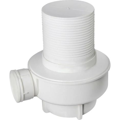 Raccord de tuyau dvacuation de toilette blanc 50 mm (1/5)