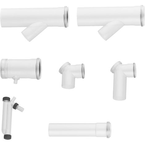 Bosch Abgaszubehör FC-Set125-B23 Grundbausatz Kask. B23P 125mm, CO-Sensor, 7738113659