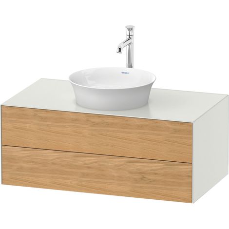 Duravit Tulip blanco, mueble de baño de pared, anchura 1000 x