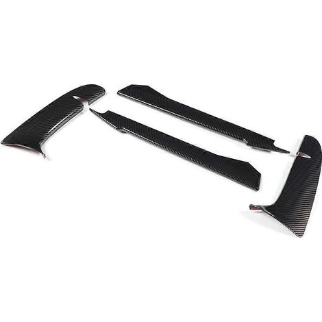 Accessoires pour la garniture de feu antibrouillard avant du pare-chocs de Chevrolet Corvette C8 2020-2023 : cache de grille d'aération et accessoires. (1/5)