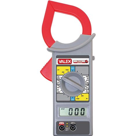Multimetro Pinza Amperometrica Test Tester Digitale Con Puntali Valex (1/2)
