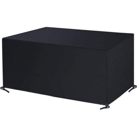 Bâche de Meubles, 213x132x74cm Rectangulaire Housse Canape Exterieur, Housse de Banc de Jardin Imperméable, 420D Oxford Tissu Anti-UV poussière pour Housse Table, Housse de Canapé de Jardin (1/4)