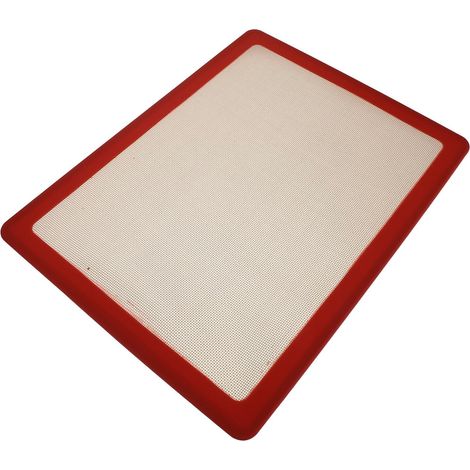 Tapis de Cuisson en Silicone Épais Rouge Antiadhésif Réutilisable pour Pâtisserie Cuisson Four Résistant Haute Température Tapis pour Pizza Biscuits la Cuisine Maison'-'- (1/5)