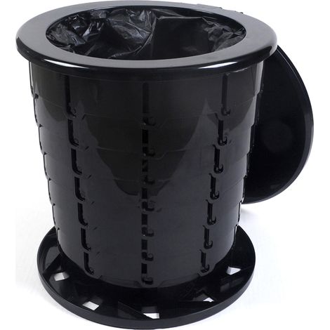 Toilette De Camping - Toilette Sèche Pliable - Pour Randonnée Camping Pêche Voyages Longue Durée - 1 Pièce (1/5)