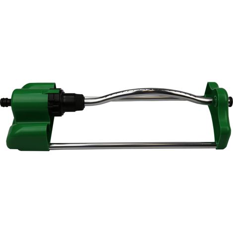Sprinkler Rasensprenger Beregnung Schwenkregner Bewässerungssystem 41 x 14 x 8.5cm Grün, Gartensprenger, Rasensprinkler, Sprinkleranlage, Gartenbewässerung, Flächenbewässerung