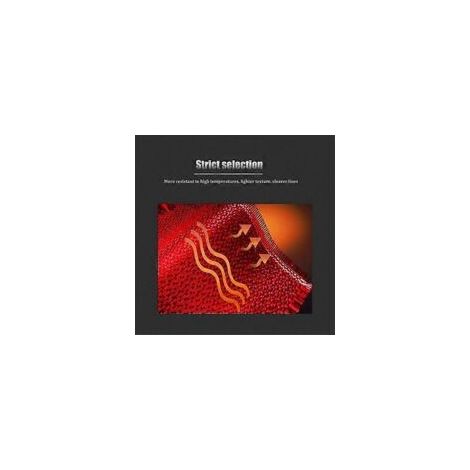 Embellecedor del marco de la consola de control de climatización de fibra de carbono roja para Honda Accord 13-17 Tipo A - Crezuo