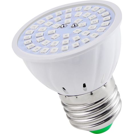 E14 Vollspektrum-LED-Pflanzenlampe (Rot/Blau) für Zimmerpflanzen, für hydroponische Sukkulenten (1/2)