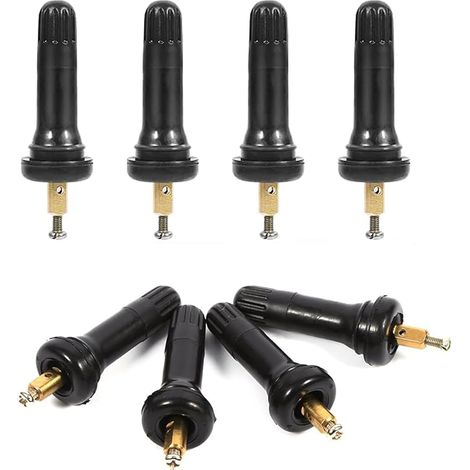 8 Pièces,Valve Capteur Pression Pneu,Tige De Valve Du Capteur Tpms,Valve En Caoutchouc Tpms,Pour Capteur De Pression Valve Tpms Tige De Valve En Caoutchouc Anti-Explosion Pour Voiture (1/5)