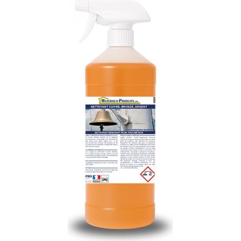 Nettoyant cuivre bronze argent - 500 ml Orange - MATPRO (1/3)