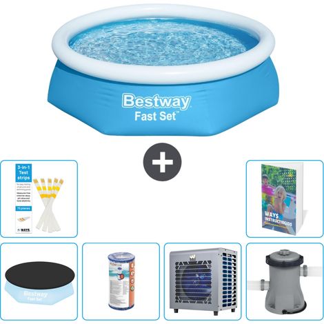 Bestway Bestway Fast Set Ronde - 244x61 cm - 7-pièces S29 (1/5)